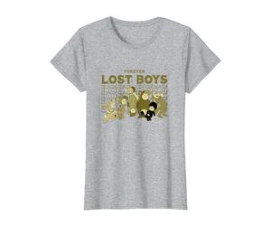 Disney Peter Pan Forever Lost Boys T-Shirt, Damen, Grau Meliert, S