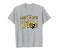 Disney Peter Pan Forever Lost Boys T-Shirt, Herren, Grau Meliert, S