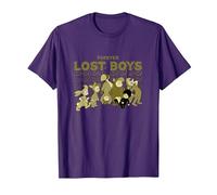 Disney Peter Pan Forever Lost Boys T-Shirt, Herren, Violett, XL