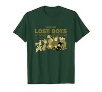 Disney Peter Pan Forever Lost Boys T-Shirt, Herren, Waldgrün, 3XL
