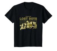 Disney Peter Pan Forever Lost Boys T-Shirt, Kinder, Schwarz, 92