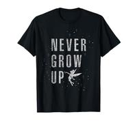 Disney Peter Pan Tinker Bell Never Grow Up Sparkle T-Shirt T-Shirt