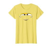 Disney Pixar Cars Cruz Big Face T-Shirt, Damen, Gelb, S