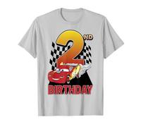Disney Pixar Cars Lightning McQueen 2nd Birthday Peel Out T-Shirt