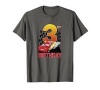 Disney Pixar Cars Lightning McQueen 3rd Birthday Peel Out T-Shirt