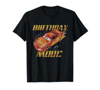 Disney Pixar Cars Lightning McQueen Birthday Mode T-Shirt
