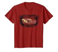 Disney Pixar Cars Lightning McQueen I am Speed T-Shirt
