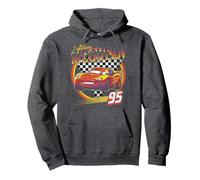 Disney Pixar Cars Lightning McQueen Vintage Race Pullover Hoodie