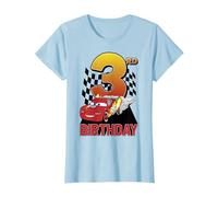 Disney Pixar Cars Lightning McQueen zum 3. Geburtstag, ausziehbar T-Shirt