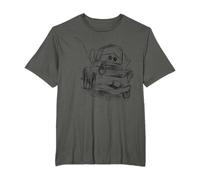 Disney Pixar Cars Mater Pencil Sketch T-Shirt