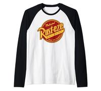 Disney Pixar Cars Rust-eze Logo Raglan