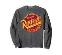Disney Pixar Cars Rust-eze Logo Sweatshirt, Unisex für Erwachsene, Anthrazit Meliert, XL