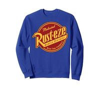 Disney Pixar Cars Rust-eze Logo Sweatshirt, Unisex für Erwachsene, Königsblau, XL
