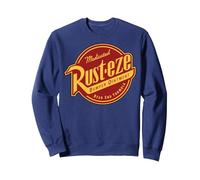 Disney Pixar Cars Rust-eze Logo Sweatshirt, Unisex für Erwachsene, Marineblau, S