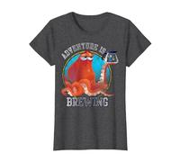 Disney Pixar Finding Dory Hank Adventure T-Shirt, Damen, Anthrazit Meliert, S