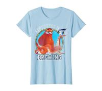Disney Pixar Finding Dory Hank Adventure T-Shirt, Damen, Himmelblau, S