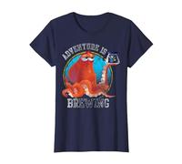 Disney Pixar Finding Dory Hank Adventure T-Shirt, Damen, Marineblau, S