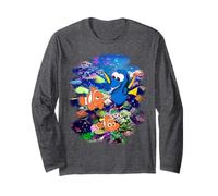 Disney Pixar Finding Dory Nemo Rainbow Reef Langarmshirt