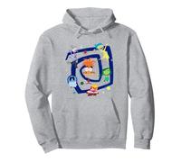 Disney Pixar Inside Out 2 Emotions Spiral Of Anxiety Retro Pullover Hoodie