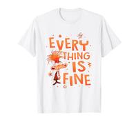 Disney Pixar Inside Out 2 Everything Is Fine Anxiety Logo T-Shirt