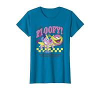 Disney Pixar Inside Out 2 It's Bloofy And Pouchy Big Poster T-Shirt, Damen, Saphir, 3XL