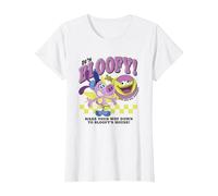 Disney Pixar Inside Out 2 It's Bloofy And Pouchy Big Poster T-Shirt, Damen, Weiß, S
