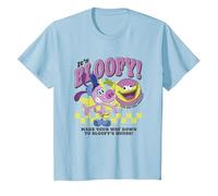 Disney Pixar Inside Out 2 It's Bloofy And Pouchy Big Poster T-Shirt, Kinder, Himmelblau, 92