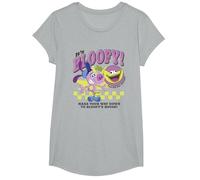Disney Pixar Inside Out 2 It's Bloofy And Pouchy Big Poster T-Shirt, Mädchen, Grau Meliert, S