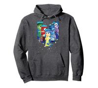 Disney Pixar Inside Out Character Panel Lineup Poster Pullover Hoodie