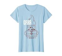 Disney Pixar Inside Out Wut Grrr T-Shirt, Damen, Himmelblau, M