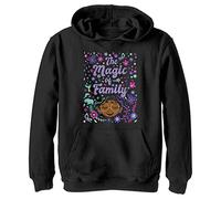Disney Pixar Jungen Encanto Magic Hoodie Hoodie, Schwarz, S