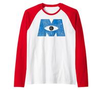 Disney Pixar Monsters Inc. Augenlogo Raglan