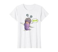 Disney Pixar Monsters Inc. Boo Dance Graphic T-Shirt T-Shirt, Damen, Weiß, L