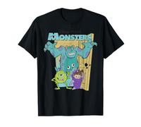 Disney Pixar Monsters Inc. Mike Sully Boo Group Poster T-Shirt