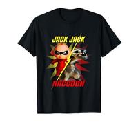 Disney Pixar The Incredibles 2 Jack-Jack vs. Raccoon Retro T-Shirt