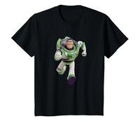 Disney Pixar Toy Story 4 Buzz Lightyear Running T-Shirt T-Shirt, Kinder, Schwarz, 104