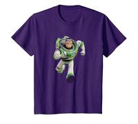 Disney Pixar Toy Story 4 Buzz Lightyear Running T-Shirt T-Shirt, Kinder, Violett, 140