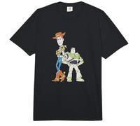 Disney Pixar Toy Story 4 Woody and Buzz Buddies T-Shirt Comfort Colors Adult Heavyweight T-Shirt