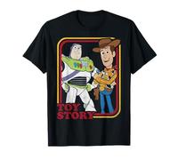 Disney Pixar Toy Story 4 Woody And Buzz Vintage Portrait T-Shirt