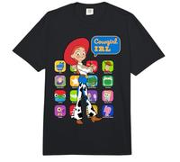 Disney Pixar Toy Story 5 Jessie Cowgirl IRL & App Characters Comfort Colors Adult Heavyweight T-shirt