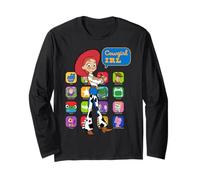 Disney Pixar Toy Story 5 Jessie Cowgirl IRL & App Characters Langarmshirt