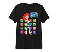 Disney Pixar Toy Story 5 Jessie Cowgirl IRL & App Characters Premium T-Shirt