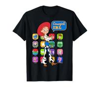 Disney Pixar Toy Story 5 Jessie Cowgirl IRL & App Characters T-Shirt