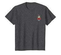 Disney Pixar Toy Story Aliens Rocket Left Chest T-Shirt T-Shirt, Kinder, Anthrazit Meliert, 140