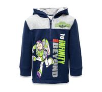 Disney Pixar Toy Story Buzz Lightyear Kleinkind Jungen Kapuzenpullover mit halbem Reiverschluss 4T