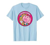 Disney Pixar Toy Story Hamm Zodiac Capricorn T-Shirt, Herren, Himmelblau, S