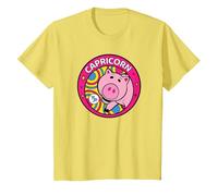 Disney Pixar Toy Story Hamm Zodiac Capricorn T-Shirt, Kinder, Gelb, 152