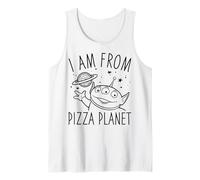 Disney Pixar Toy Story Neongrün Aliens Pizza Planet Tank Top