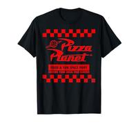 Disney Pixar Toy Story Pizza Planet Checkered Logo T-Shirt T-Shirt