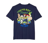 Disney Pixar Toy Story You've Got A Friend In Me Group Shot T-Shirt, Herren Große Größen, Marineblau, 6X Tall